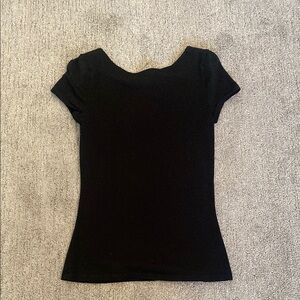 Express Black Tee